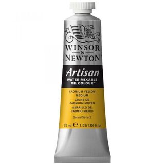 Winsor & Newton Artisan Water Mixable Oil Colour 37ml S2 - Cadmium Yellow Medium