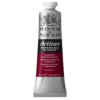 Winsor & Newton Artisan Water Mixable Oil Colour 37ml S1 - Permanent Alizarin Crimson