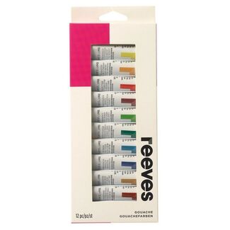 Reeves Paint Set - Gouache 12 x 12ml