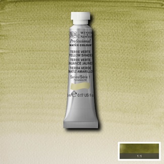 Winsor & Newton Professional Watercolour 5ml S1 - Terre Verte (Yellow Shade)