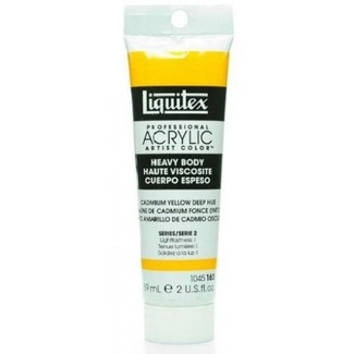 Liquitex Heavy Body Acrylic Paint 59ml - Cadmium Yellow Deep Hue 163 Series 2