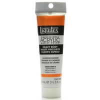 Liquitex Heavy Body Acrylic Paint 59ml - Cadmium Orange 150 Series 4