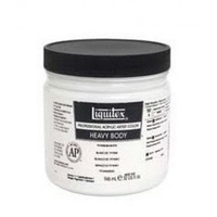 Liquitex Heavy Body Acrylic Paint 473ml - Titanium White 432 Series 1