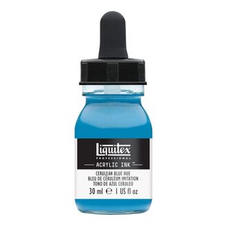 Liquitex Professional Acrylic Ink 30ml - Cerulean Blue Hue 470