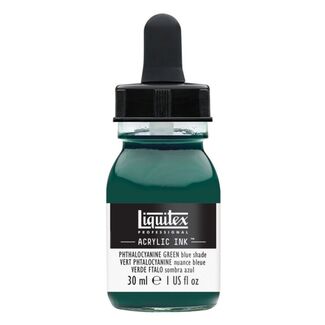 Liquitex Professional Acrylic Ink 30ml - Phthalo Green (Blue Shade) 317