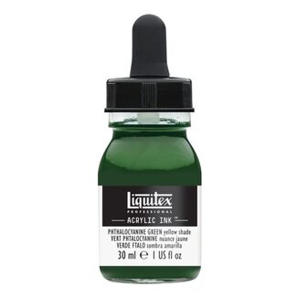 Liquitex Professional Acrylic Ink 30ml - Phthalo Green (Yellow Shade) 319