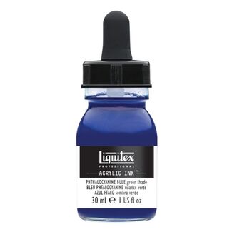 Liquitex Professional Acrylic Ink 30ml - Phthalo Blue (Green Shade) 316