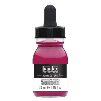 Liquitex Professional Acrylic Ink 30ml - Quinacridone Magenta 114