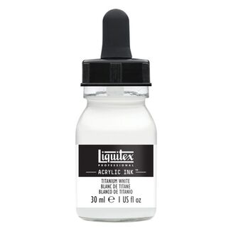 Liquitex Professional Acrylic Ink 30ml - Titanium White 432