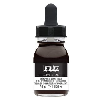 Liquitex Professional Acrylic Ink 30ml - Transparent Burnt Umber 130