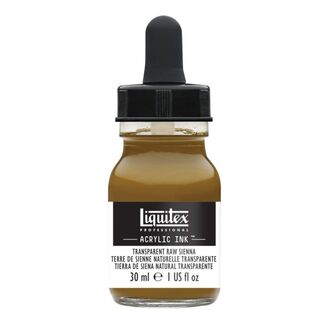 Liquitex Professional Acrylic Ink 30ml - Transparent Raw Sienna 332