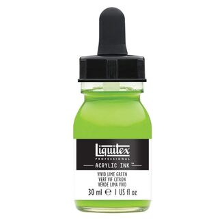 Liquitex Professional Acrylic Ink 30ml - Vivid Lime Green 740