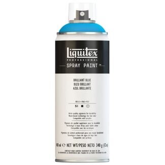Liquitex 400ml Professional Acrylic Spray Paint - Brilliant Blue