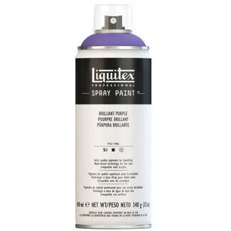 Liquitex 400ml Professional Acrylic Spray Paint - Brilliant Purple