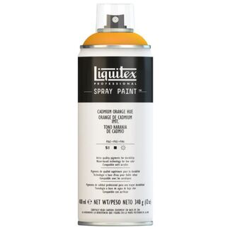 Liquitex 400ml Professional Acrylic Spray Paint - Cadmium Orange Hue