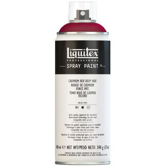 Liquitex 400ml Professional Acrylic Spray Paint - Cadmium Red Deep Hue