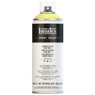 Liquitex 400ml Professional Acrylic Spray Paint - Cadmium Yellow Light Hue 6