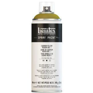 Liquitex 400ml Professional Acrylic Spray Paint - Cadmium Yellow Medium Hue 1