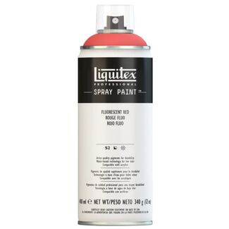 Liquitex 400ml Professional Acrylic Spray Paint - Fluorescent Red