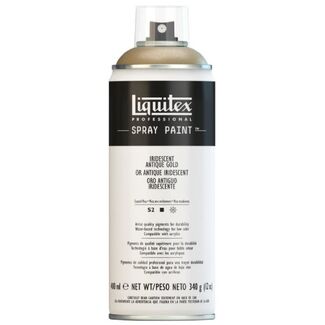 Liquitex 400ml Professional Acrylic Spray Paint - Iridescent Antique Gold