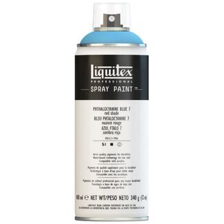 Liquitex 400ml Professional Acrylic Spray Paint - Phthalo Blue 7 (Red Shade)