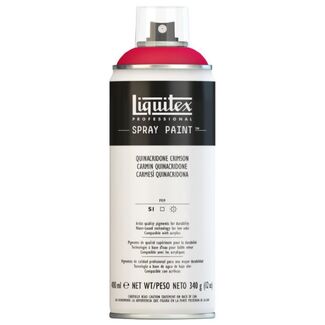 Liquitex 400ml Professional Acrylic Spray Paint - Quinacridone Crimson