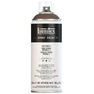 Liquitex 400ml Professional Acrylic Spray Paint - Raw Umber 6