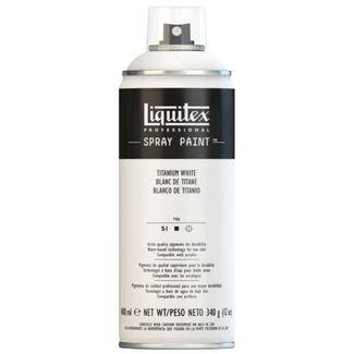 Liquitex 400ml Professional Acrylic Spray Paint - Titanium White