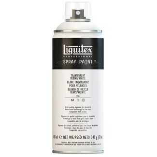 Liquitex 400ml Professional Acrylic Spray Paint - Transparent Mixing White