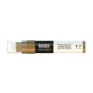 Liquitex Paint Marker Wide 15mm Nib - Irridescent Antique Gold
