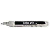 Liquitex Paint Marker Fine 4mm Nib - Iridescent Rich Silver