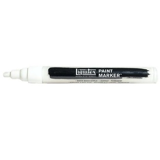 Liquitex Paint Marker Fine 4mm Nib - Titanium White