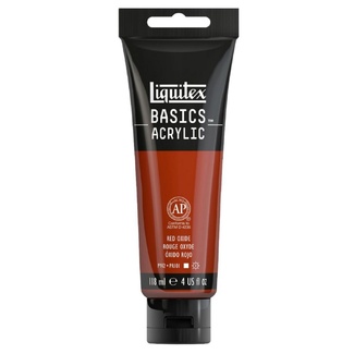 Liquitex Basics Acrylic Paint 118ml - Red Oxide