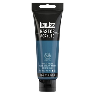 Liquitex Basics Acrylic Paint 118ml - Cerulean Blue Hue