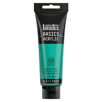 Liquitex Basics Acrylic Paint 118ml - Bright Aqua Green