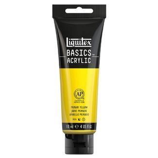 Liquitex Basics Acrylic Paint 118ml - Primary Yellow