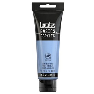Liquitex Basics Acrylic Paint 118ml - Light Blue Violet