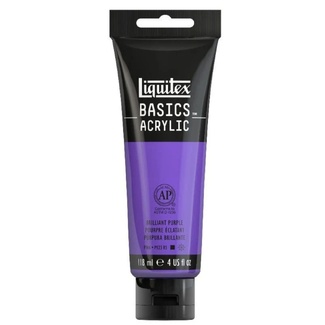 Liquitex Basics Acrylic Paint 118ml - Brilliant Purple