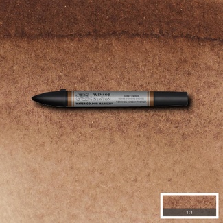Winsor & Newton Professional Watercolour Marker S1 - Burnt Umber 076