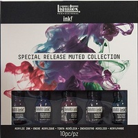 Liquitex Professional Acrylic Ink - Muted Collection Ink Set 6 x 30ml