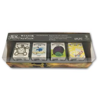 Winsor & Newton Kaleidoscope Drawing Ink Set 4pc x 14ml