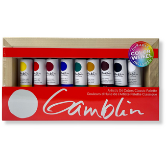 Gamblin Artist's Oil Colours Introductory Set - Classic Palette 9 x 37ml