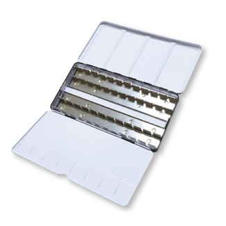 Mungyo Empty Watercolour Tin Case Palette - Large