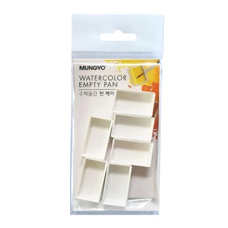 Mungyo Empty Watercolour Full Pan Set - 6pc