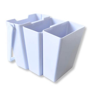 Brush Washer Plastic Trio