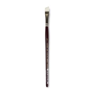 Neef Red Series 995 Premium Taklon Bristle Brush - Angle Shader 3/8