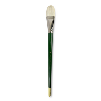 Neef Green Series 95 Premium Stiff Synthetic Bristle Brush - Filbert 16