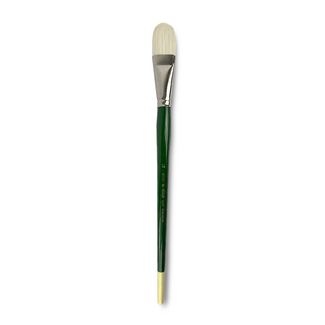 Neef Green Series 95 Premium Stiff Synthetic Bristle Brush - Filbert 14