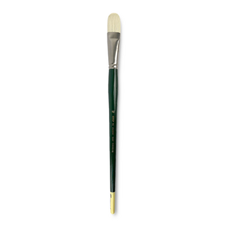 Neef Green Series 95 Premium Stiff Synthetic Bristle Brush - Filbert 12