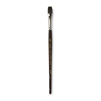 Neef Mahogany Kazan Series 2013 Premium Synthetic Soft Bristle Brush - Bright 3/8
